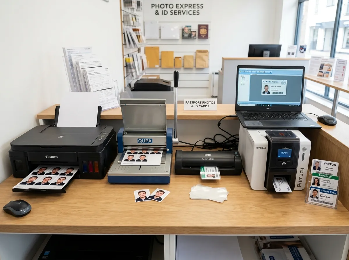 PVC ID Card & Digital Photo Service Setup